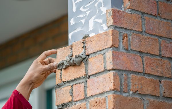 Brick Pillar Repair in Hopkins