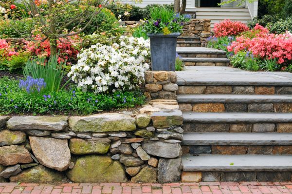 Stone Stairs Repair in Hopkins
