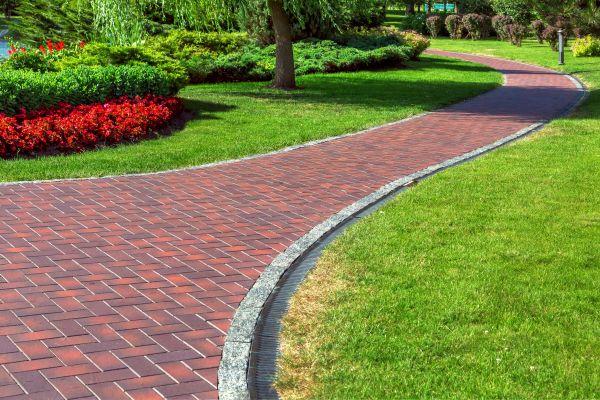 Brick Walkway Installation in Hopkins