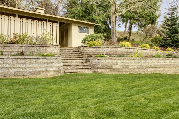 Retaining Wall Construction in Hopkins
