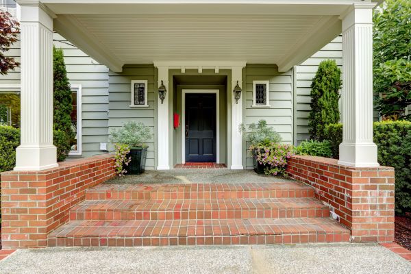 Front Porch Masonry Repair in Hopkins