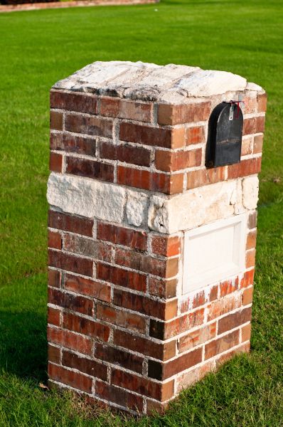 Brick Mailbox Installation in Hopkins