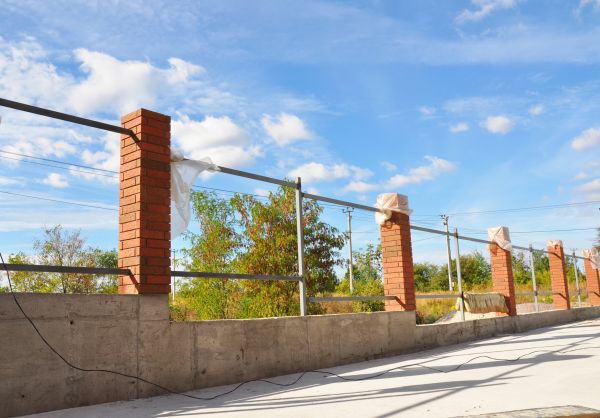 Brick Pillar Installation in Hopkins
