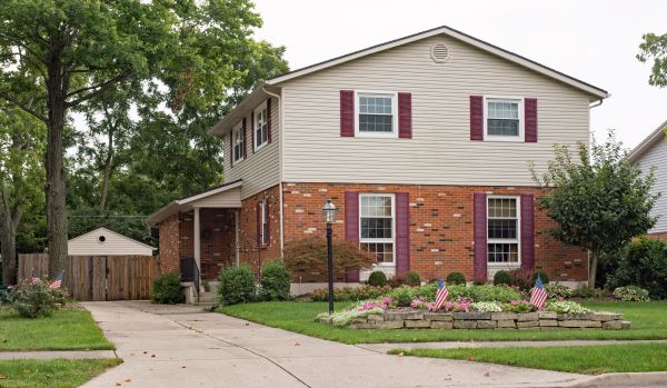 Brick Siding Construction in Hopkins