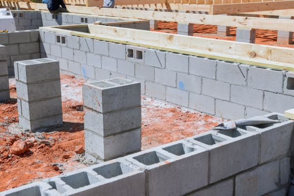 Block Foundation Installation in Hopkins